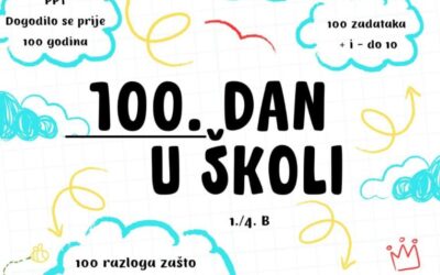 100. dan škole u PŠ Antuna Gustava Matoša