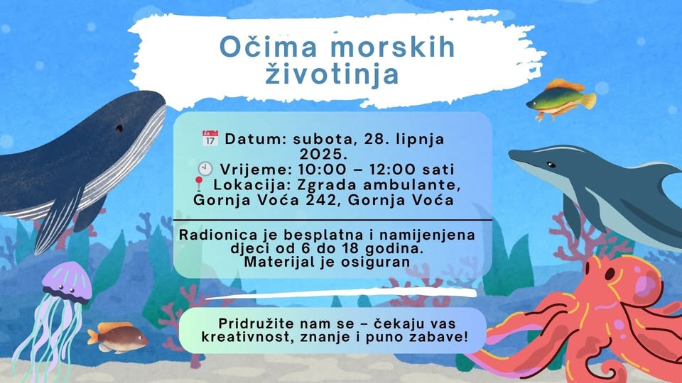 Besplatna radionica – Ana – Udruga za pomoć djeci i obiteljima