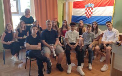 Svečana podjela svjedodžbi 8.a razredu