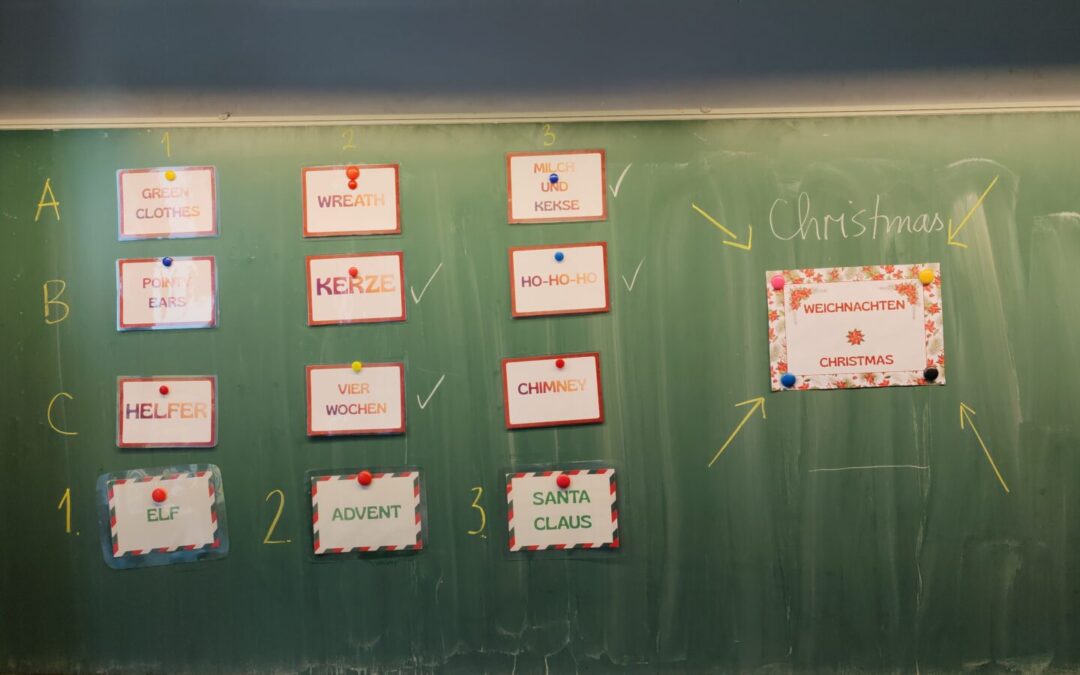 Zajednički sati engleskog i njemačkog jezika u božićnom duhu