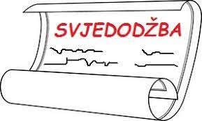 Obavijest o podjeli svjedodžbi