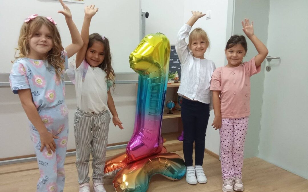 PRVI ŠKOLSKI DAN U PODRUČNOJ ŠKOLI ANTUNA GUSTAVA MATOŠA GORNJA VOĆA